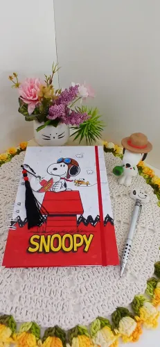 Caderno personalizado Snoopy