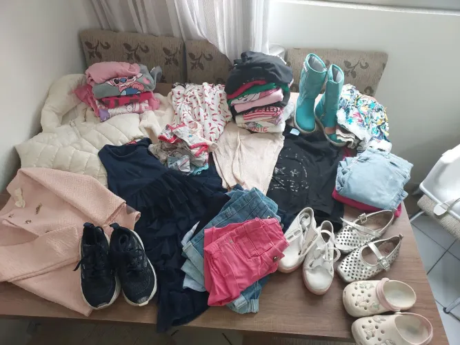 Combo menina tamanho 4 e 6