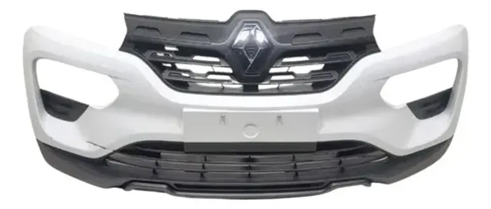 Parachoque Dianteiro Kwid 2022 2026 Branco Avaria