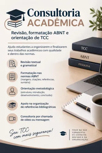 Consultoria Acadêmica | Revisão, Formatação ABNT e Orientação de TCC
