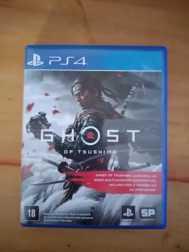 Ghost of Tsushima - mídia física PS4