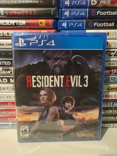 Resident evil 3 remake (Lacrado) Jogo ps4