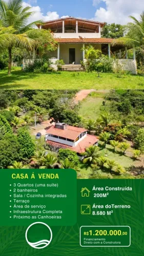 Vendo Casa - Oportunidade Para Hotéis!!!