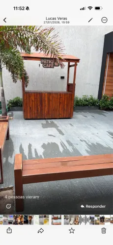 Vendo Quiosque de Madeira