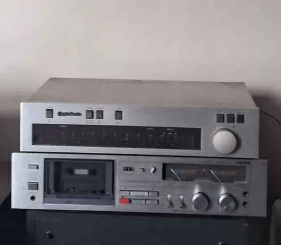 Tuner Gradiente e Deck polyvox 