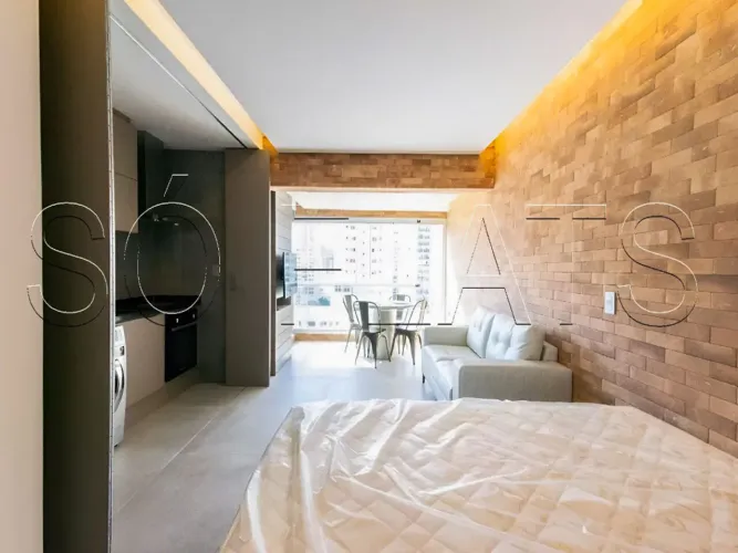 Apartamento Wish Moema, disponível para venda com 37m², 1 dormitório e 1 vaga de garagem