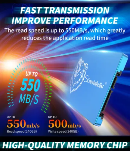 SSD SomnAmbulist 120gb. (aceitamos cartões)