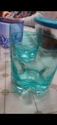 Copos de cristal