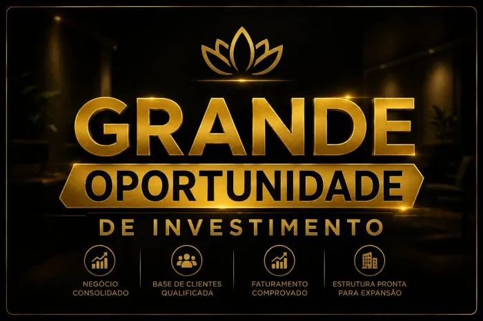 OPORTUNIDADE DE INVESTIMENTO | REDE DE CLÍNICAS DE ESTÉTICA AVANÇADA