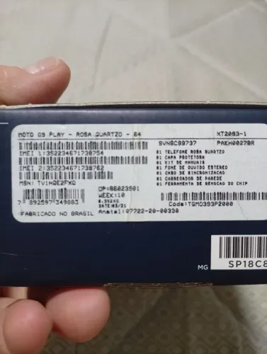 Celular Motorola MotoG9 Play