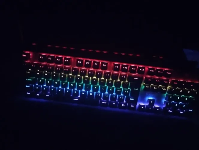 Teclado mecânico gamer