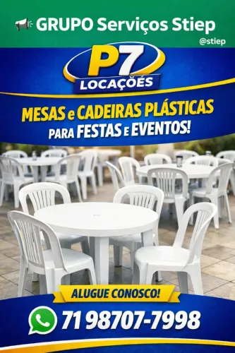 Aluguel Completo para Festas e Eventos - Tudo em Um Só Lugar!