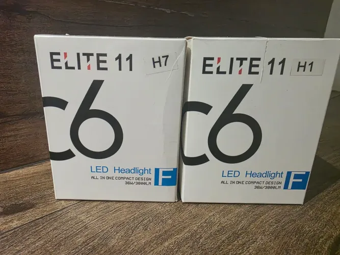 Lampada Led H4 C6 Automotiva Farol Alto e Baixo da Leongts