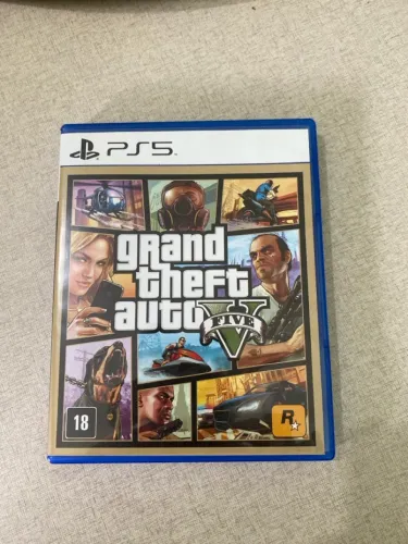 Vendo o jogo Grand Theft Auto V (GTA 5) original para PlayStation 5 (mídia física).