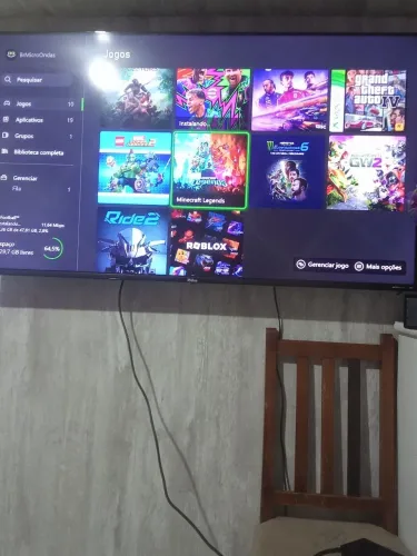 Xbox one 1 controle 1 cd e 11 jogo na memoria vendo ou troco 