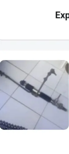 Caixa de direção manual do Monza 