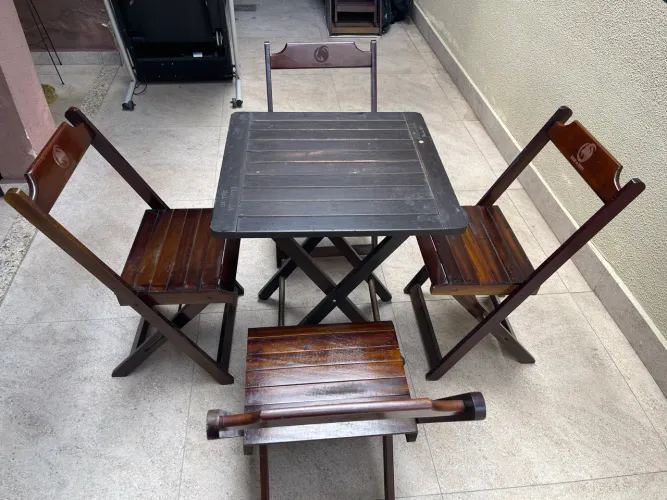 3 JOGOS DE MESA COM 4 CADEIRAS