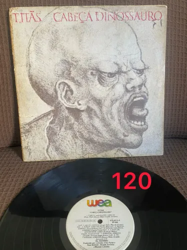 Lp disco de vinil Titans Cabeça Dinossauro