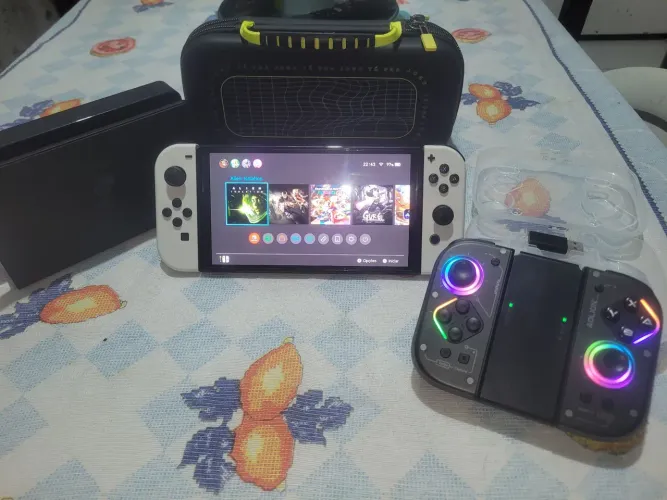 NINTENDO SWITCH OLED (DESBLOQUEADO) 512GB