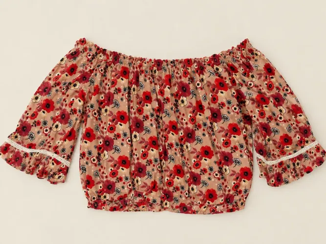 BLUSA FLORAL FOREVER 21 - TAM M