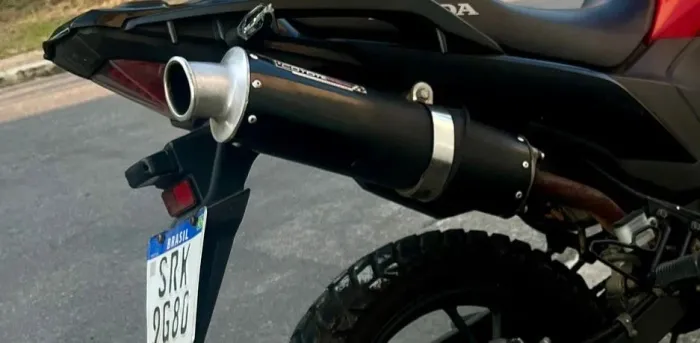 cano de moto coyote , bem conservado!