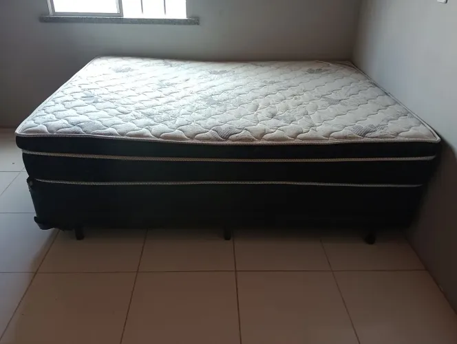 Cama Box Casal Ortobom - Molas Ensacadas