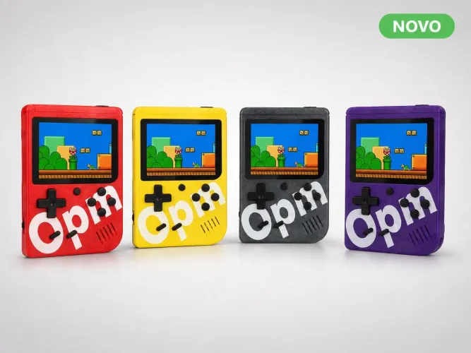 Mini Game Portátil Retro 3? 400 Jogos Clássicos em 1 Console WJH-1711