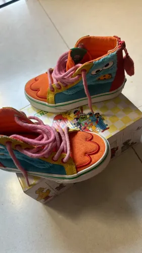 Tenis vans infantil original sesame street
