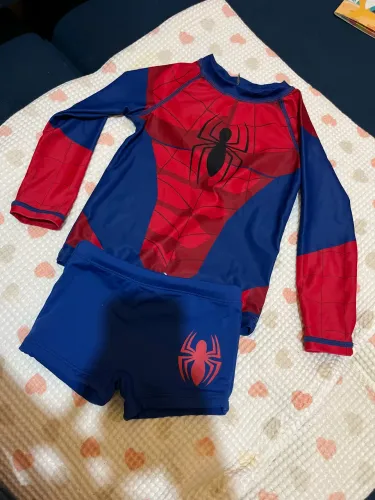 Roupa de banho - 2 anos Homem-Aranha