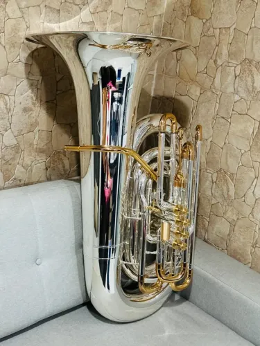 Tuba HSTB1 5/4 Prata /ouro