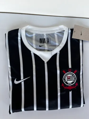 Camisa Corinthians visitante modelo torcedor 26/27
