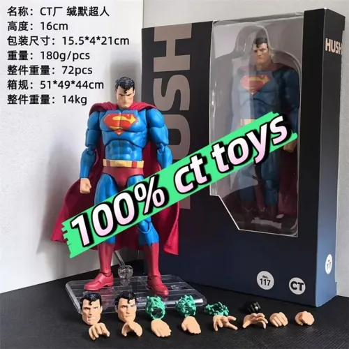 Action Figure Superman Original, Lacrado (CT Toys).