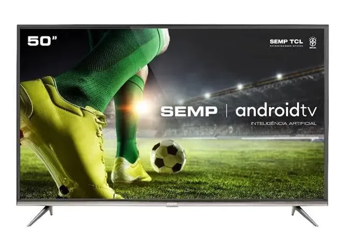 Smart TV SEMP TCL 50? 4K UHD - Android TV - Modelo 50SK8300