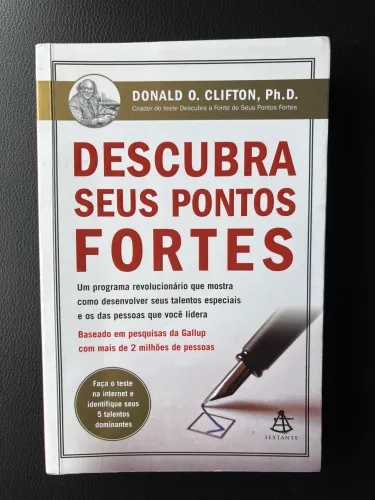 Livro Descubra Seus Pontos Fortes - Donald Clifton