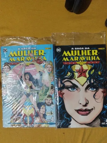 A Saga da Mulher Maravilha volumes 4 e 5 (Novos)