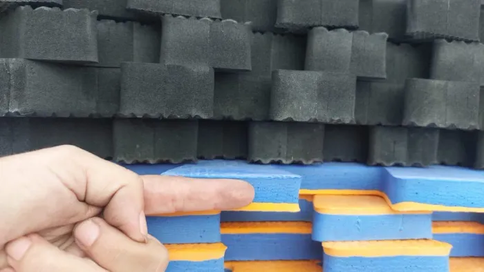 Tatames semi novos 1x1