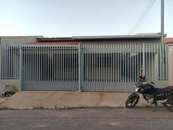 Casa no recanto dos pássaros Residência em Alvenaria Estrutural, Laje Integral e