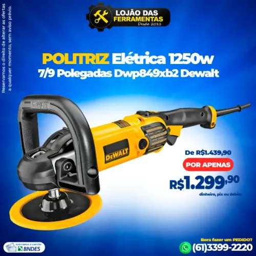 Politriz 1250w 7/9 Polegadas Dwp849xb2 Dewalt
