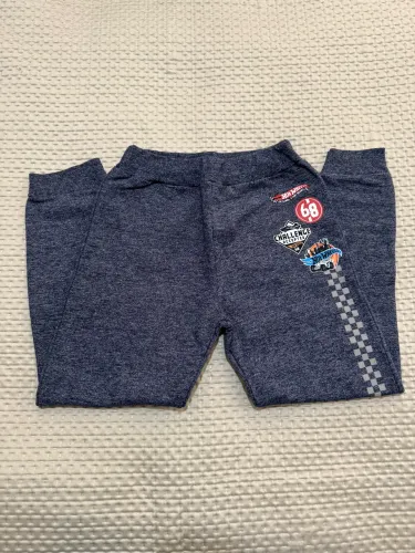 Calça Moletom Hot Wheels - TAM 8 Anos