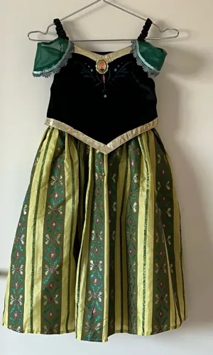 Vestido/Fantasia Princesa Anna Disney Frozen