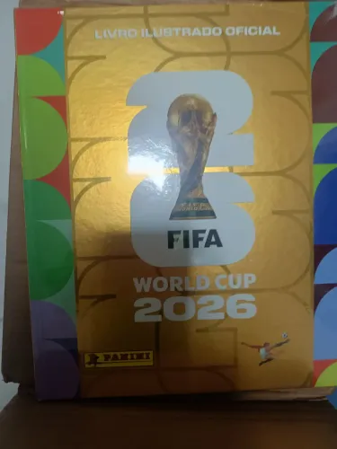 Álbum Capa Dura Dourado da Copa 2026
