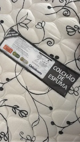 Cama Box solteiro+colchão +cama auxiliar ortobom