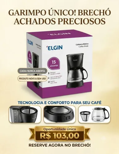 Cafeteira Nova (Nunca usada)