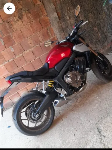 Vendo cb650r , moto está nova, apenas 470 km rodado 