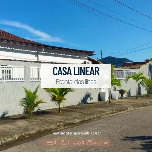 Casa linear no condominio Frontal das Ilhas, Itaguaí/RJ