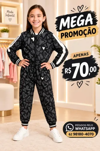 MACACÃO COM ZÍPER MENINA 10 ANOS  ALAKAZOO 