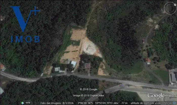Área com exploração de minério, Puraquequara, manaus.AM.