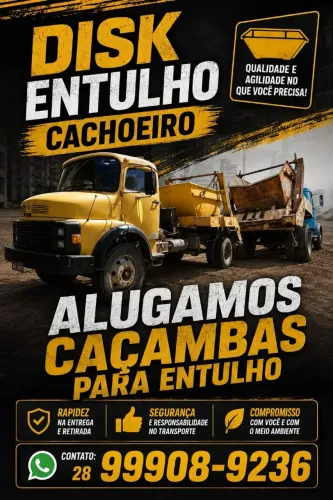 Caçamba de entulho 