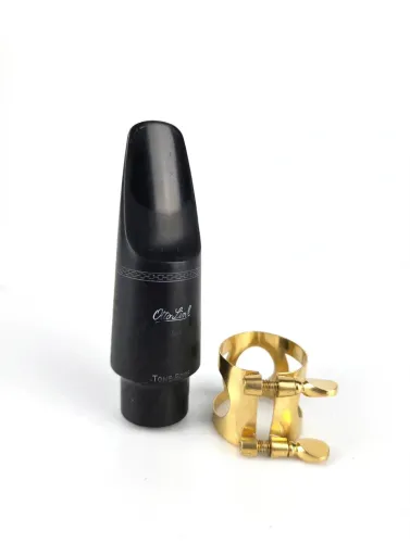 Boquilha Otto Link Tone Edge 8 Sax Tenor Original USA + Abraçadeira Dourada