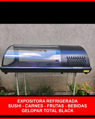 Geladeira Expositora Gelopar Sushi / Doces - Estudo troca